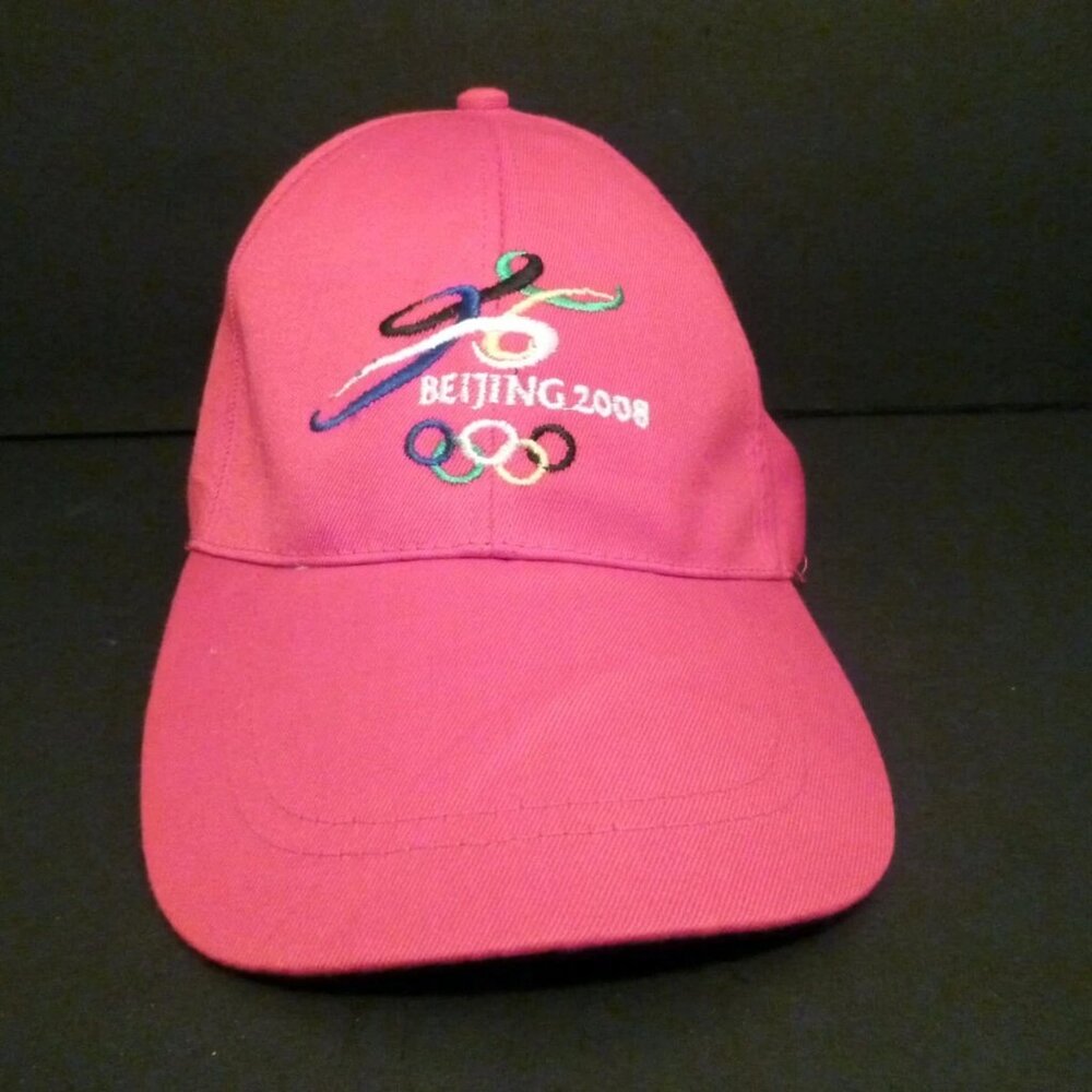 CAP 2008 BEIJING OLYMPIC GAMES(RED/MULTI) ADJUSTABLE STRAP BACK BASEBALL CAP23